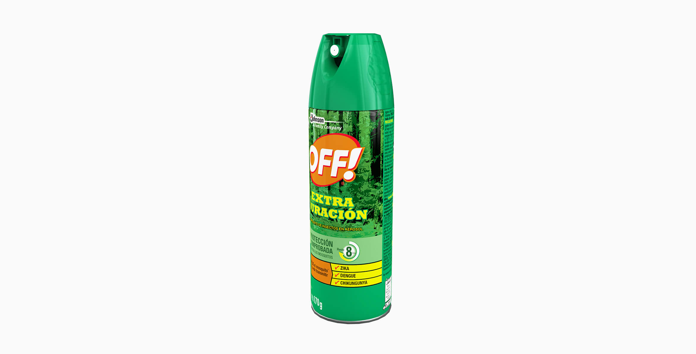 OFF!® Extra Duración Repelente De Insectos En Aerosol 170g